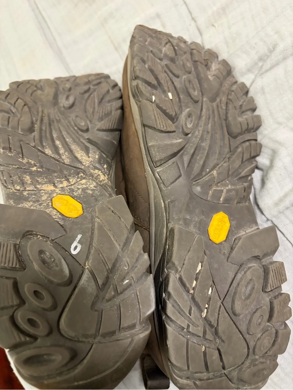 Merrell Men's Brown Moab Adventure Chelsea Waterproof Hiking Boot size 12